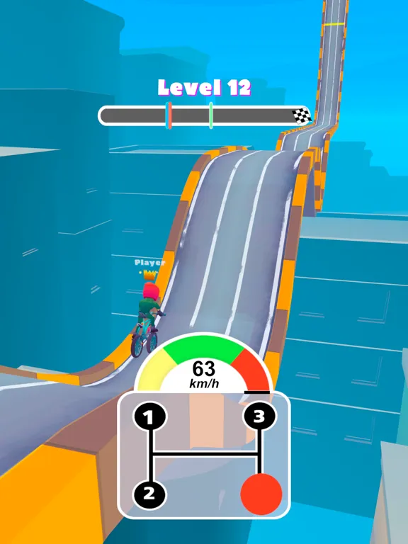 Ảnh chụp màn hình của Mountain Bike 3D .io iPad 