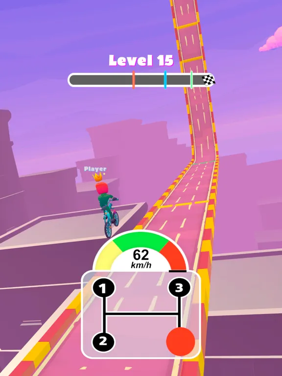 Ảnh chụp màn hình của Mountain Bike 3D .io iPad 
