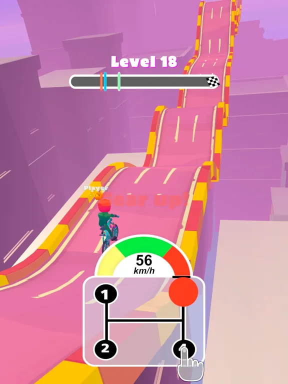Ảnh chụp màn hình của Mountain Bike 3D .io iPad 