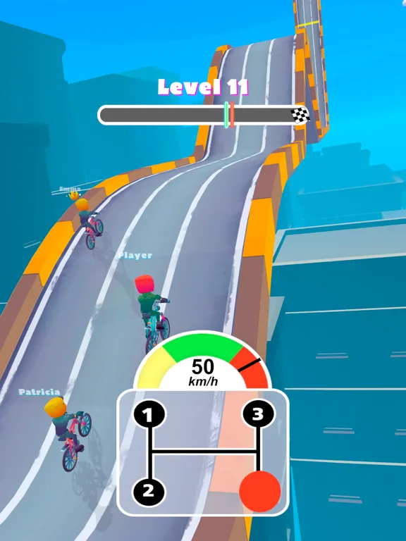Ảnh chụp màn hình của Mountain Bike 3D .io iPad 