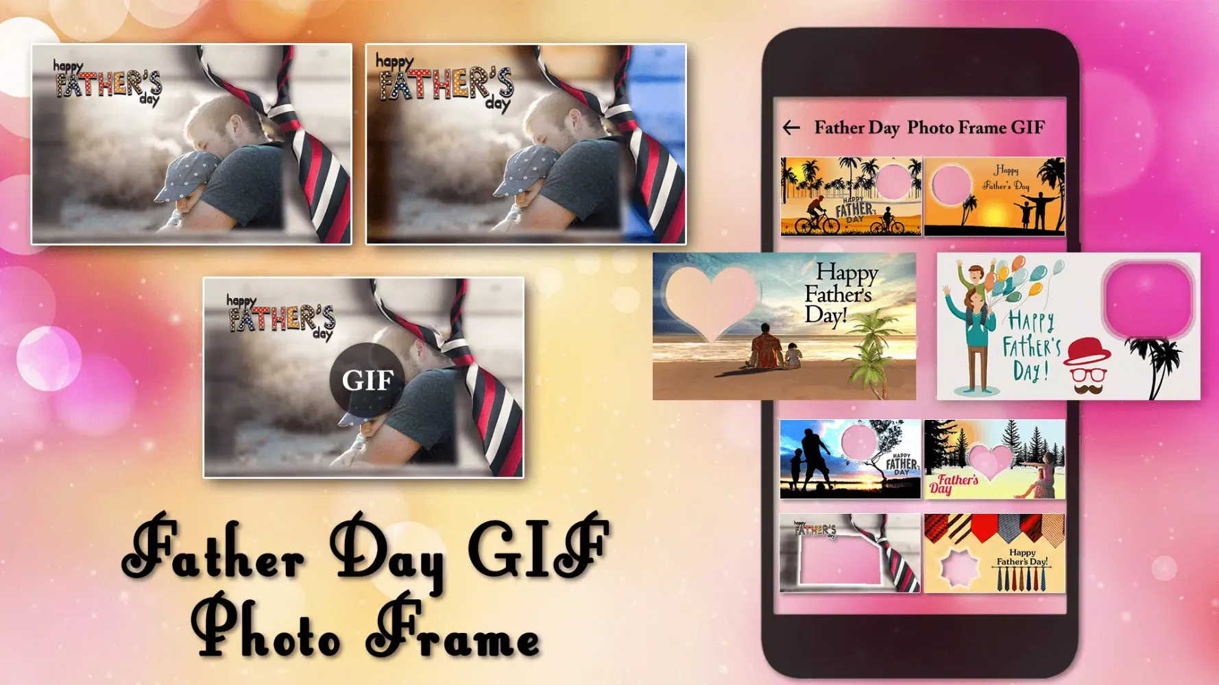 Fathers Day Photo Frame Editor應用截圖