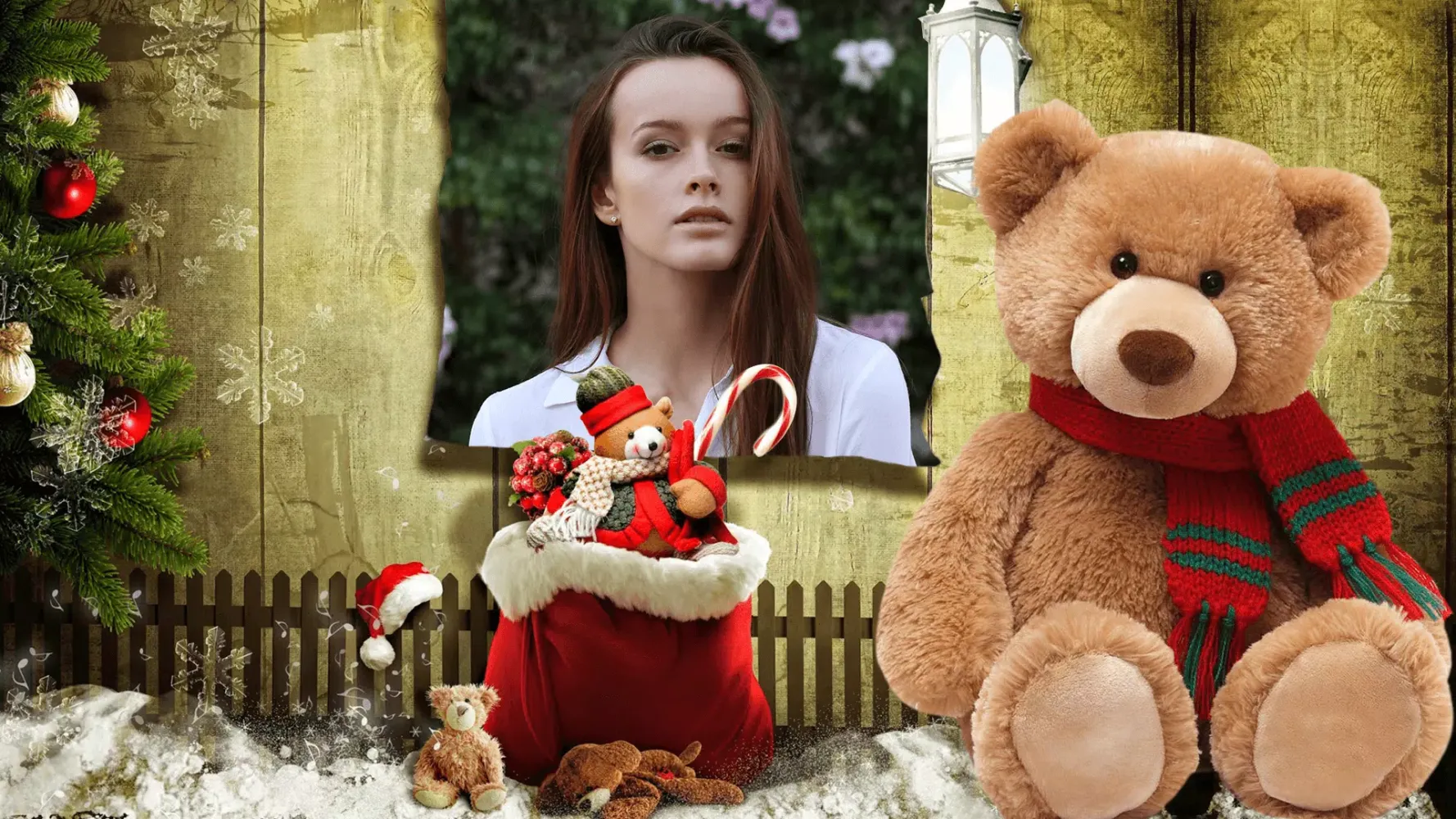 HD Teddy Bear GIF Photo Frame स्क्रीनशॉट