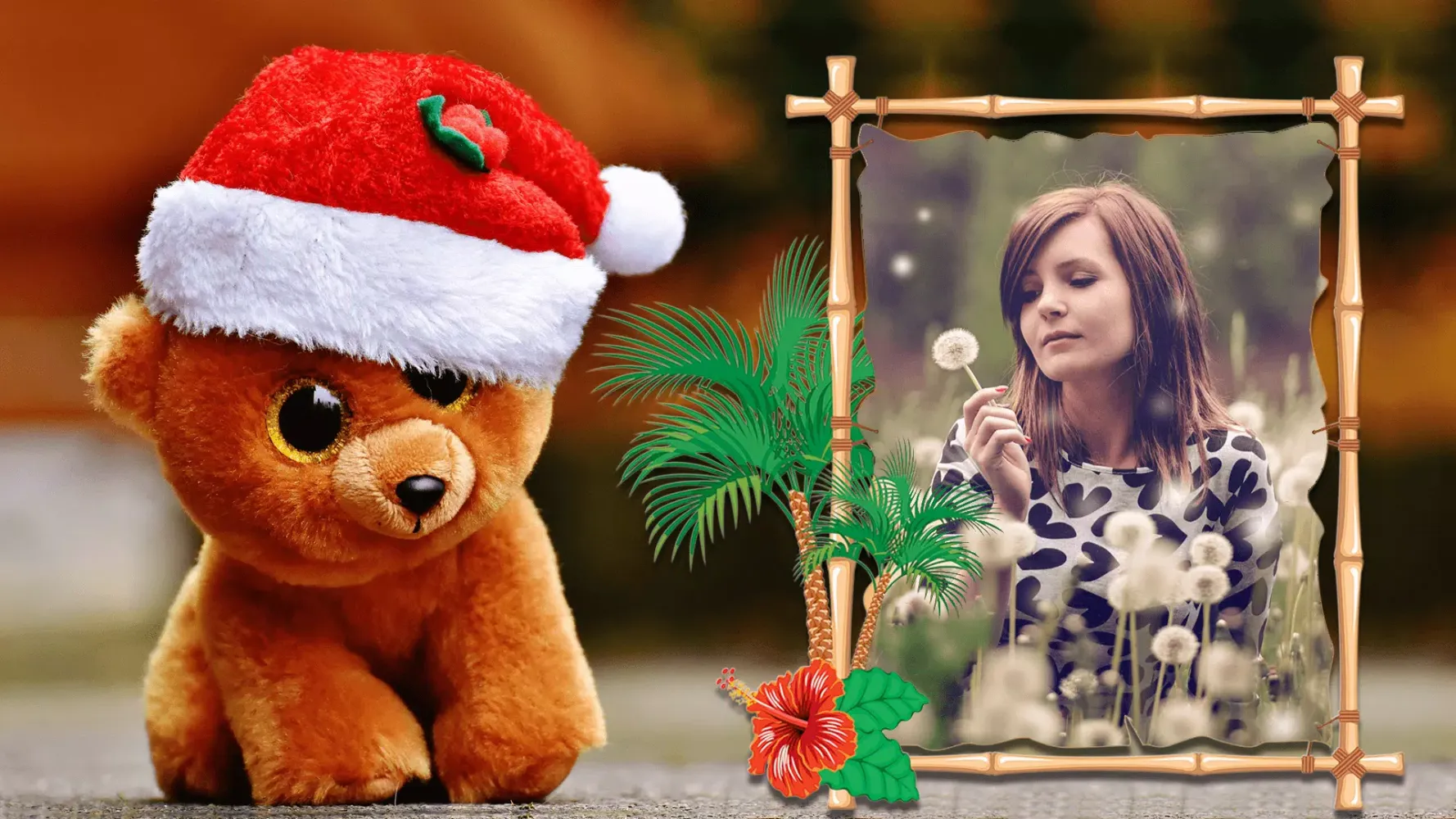 HD Teddy Bear GIF Photo Frame स्क्रीनशॉट