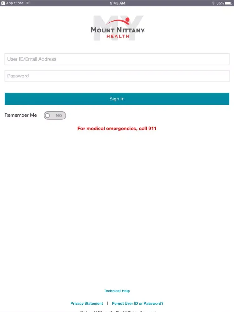 Screenshot di My Mount Nittany Health Patient Portal iPad 