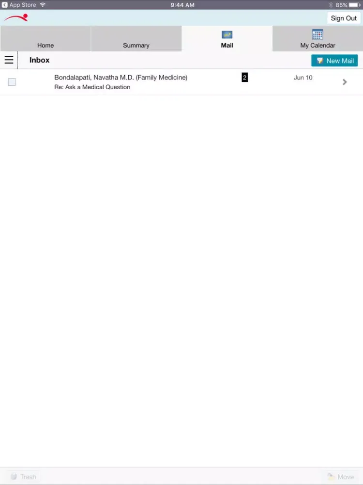 Screenshot di My Mount Nittany Health Patient Portal iPad 