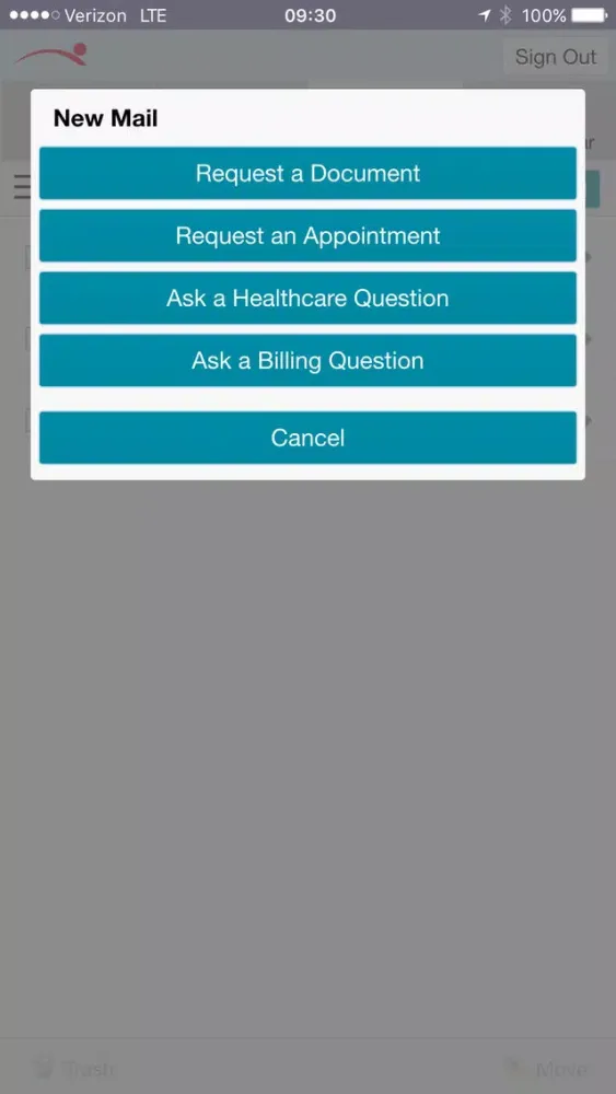 Screenshot di My Mount Nittany Health Patient Portal