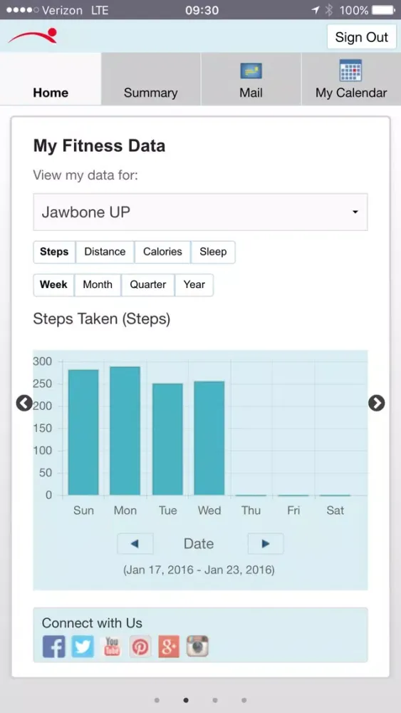 Screenshot di My Mount Nittany Health Patient Portal