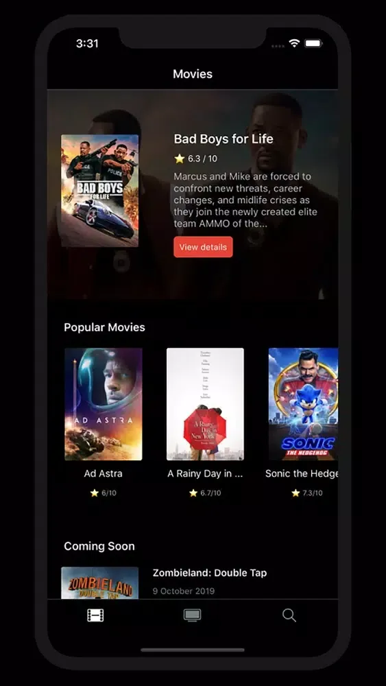 Movie with Popcorn スクリーンショット