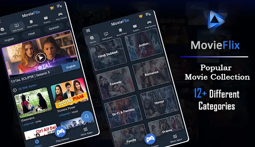 MovieFlix: Movies & Web Series Screenshots