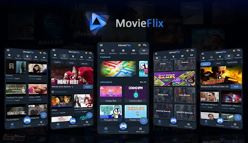 MovieFlix: Movies & Web Series Screenshots