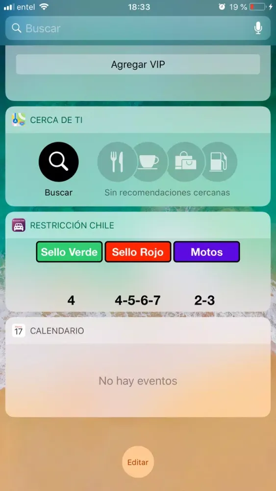 Capturas de pantalla de Restricción Chile
