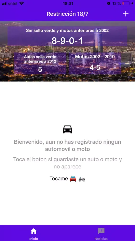 Capturas de pantalla de Restricción Chile