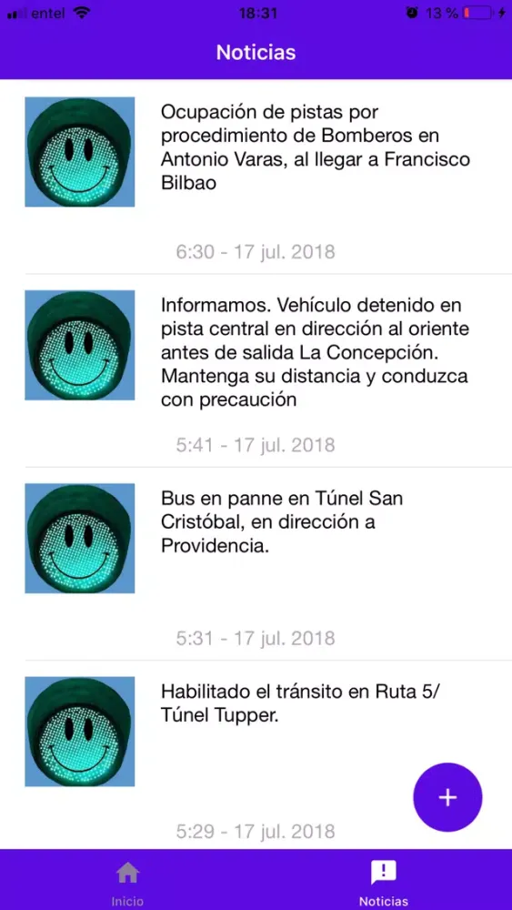 Capturas de pantalla de Restricción Chile