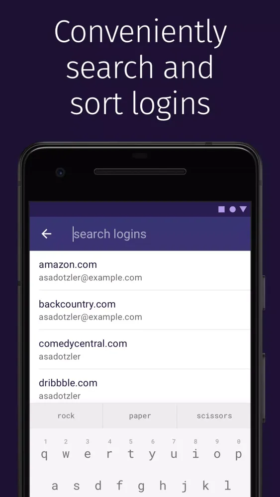 Firefox Lockwise應用截圖