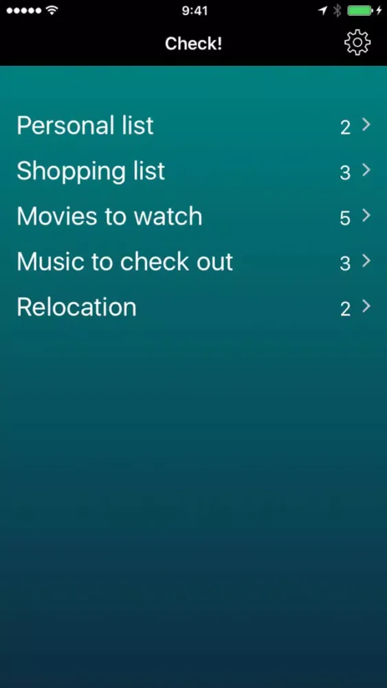 Screenshot di To-do lists, checklists, tasks and themes - Check!