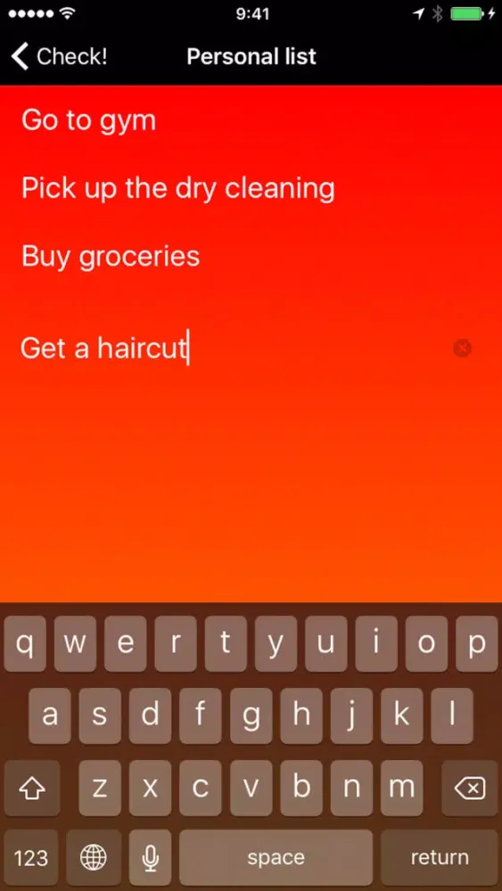 Screenshot di To-do lists, checklists, tasks and themes - Check!