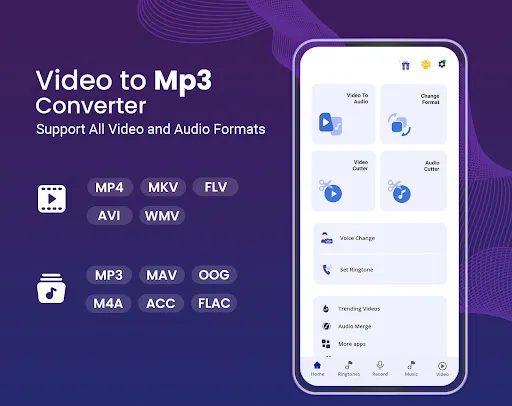 Video to Mp3 Converter स्क्रीनशॉट