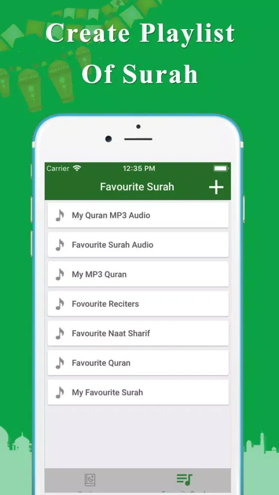 ภาพหน้าจอของ Quran MP3 Audio