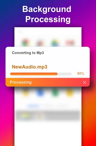 Captures d'écran de Video to MP3 Converter