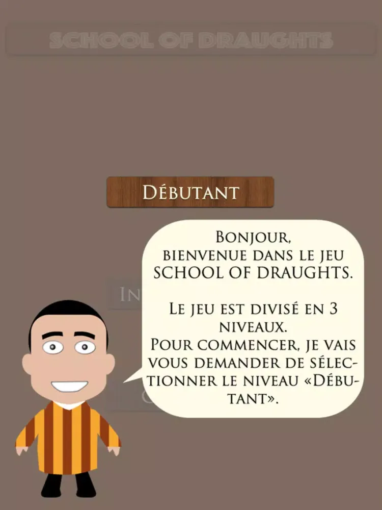 Captures d'écran de SOD : School Of Draughts iPad 