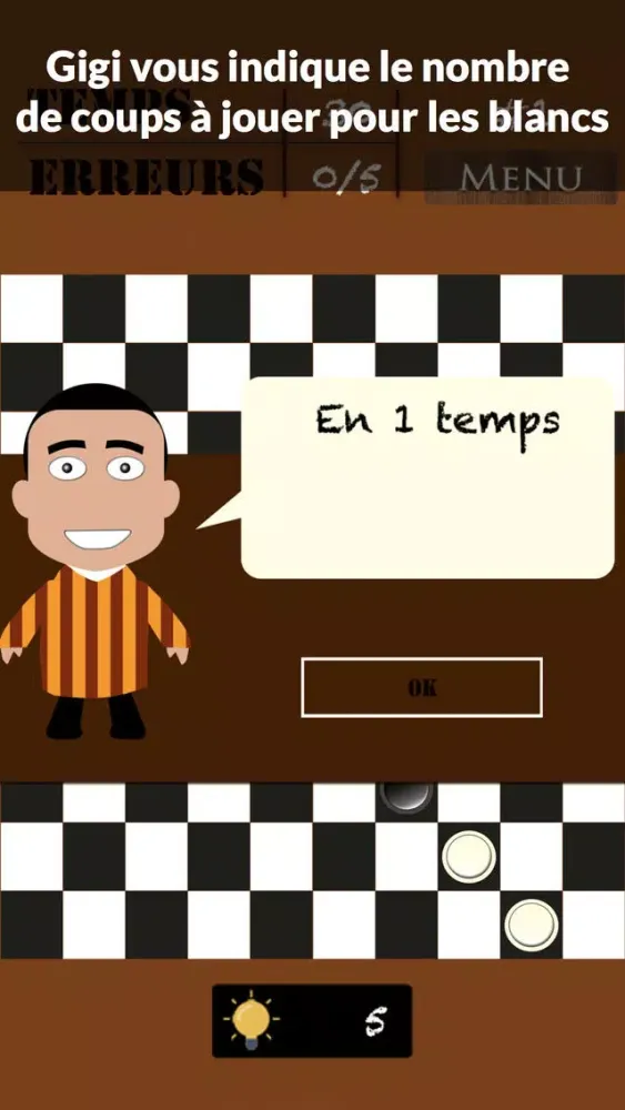 Captures d'écran de SOD : School Of Draughts