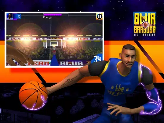 The Blur Barbosa Vs. Aliens iPad  Screenshots