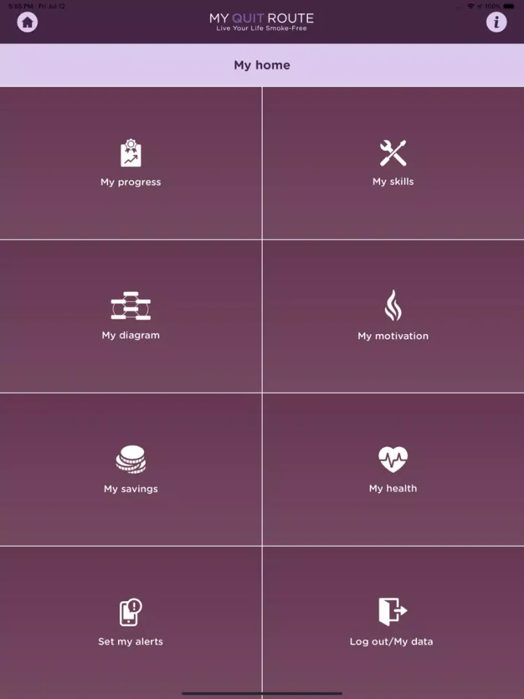 My Quit Route iPad 应用截图