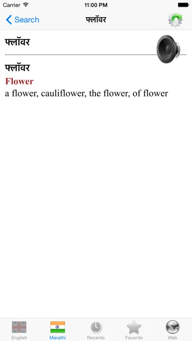 Screenshot di English Marathi best dictionary