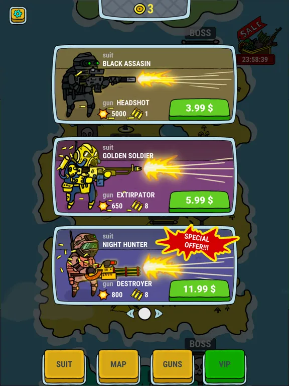 Скриншоты Run and Gun - shooting game iPad 