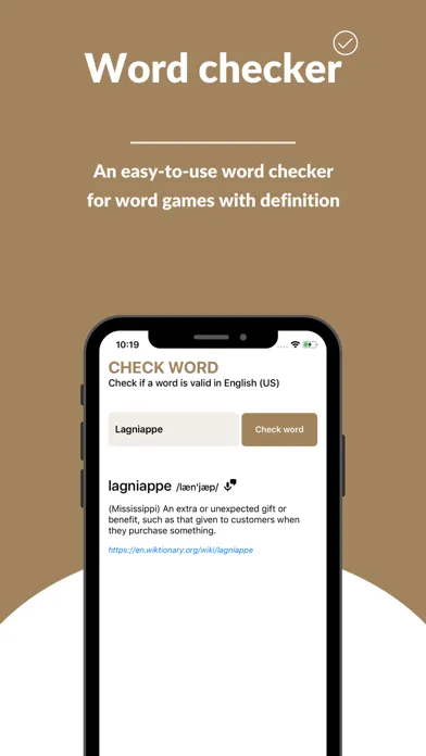 Screenshot di English Anagram Solver