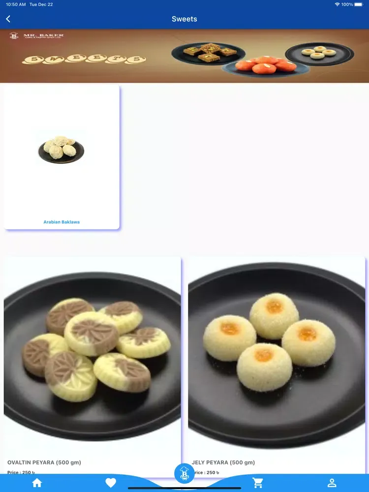 Mr Baker Cake and Pastry iPad 應用截圖