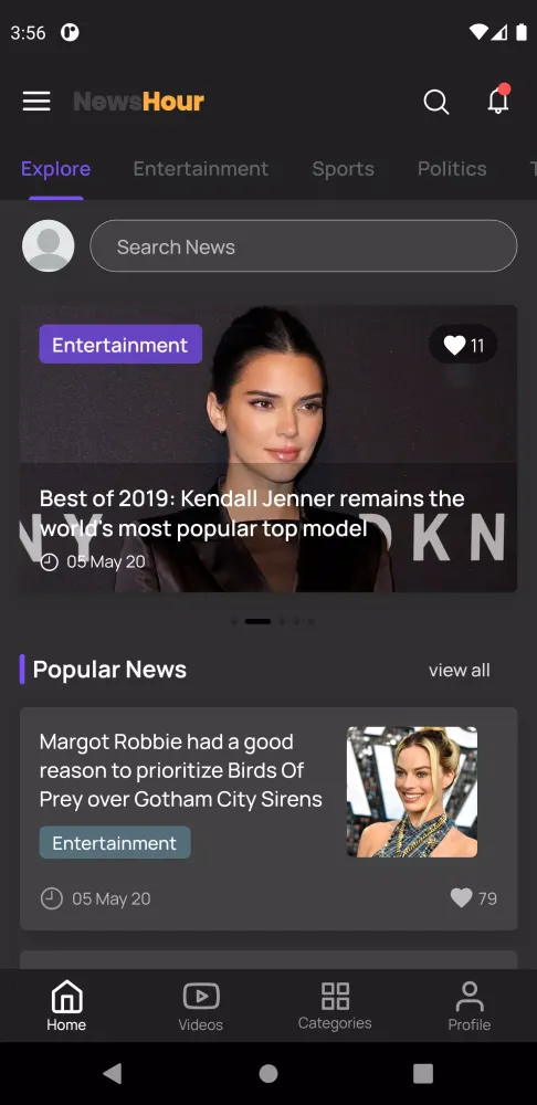 NewsHour Screenshots