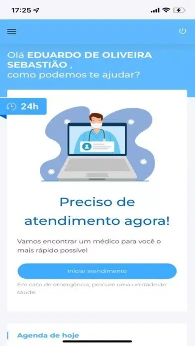 Screenshot di MRC Saúde
