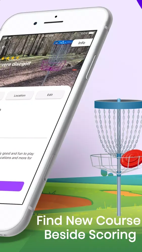 Tangkapan skrin DiscGolf