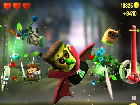 KingHunt - The Next Generation Slicing Game iPad 应用截图