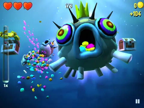 KingHunt - The Next Generation Slicing Game iPad 应用截图