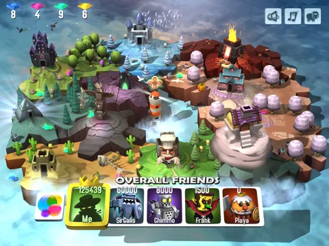 KingHunt - The Next Generation Slicing Game iPad 应用截图