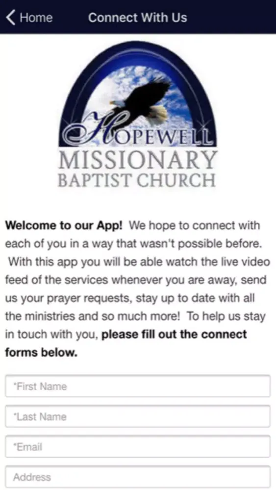 Hopewell Baptist Church স্ক্রিনশট