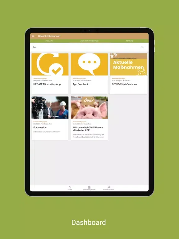 Oink! Brand Qualitätsfleisch iPad 应用截图