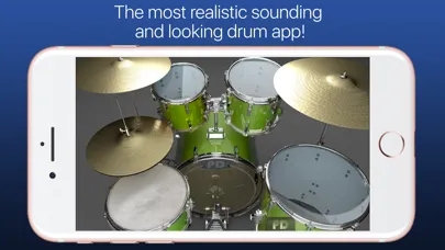 Capturas de tela do Pocket Drums