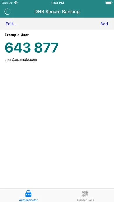 DNB Authenticator स्क्रीनशॉट