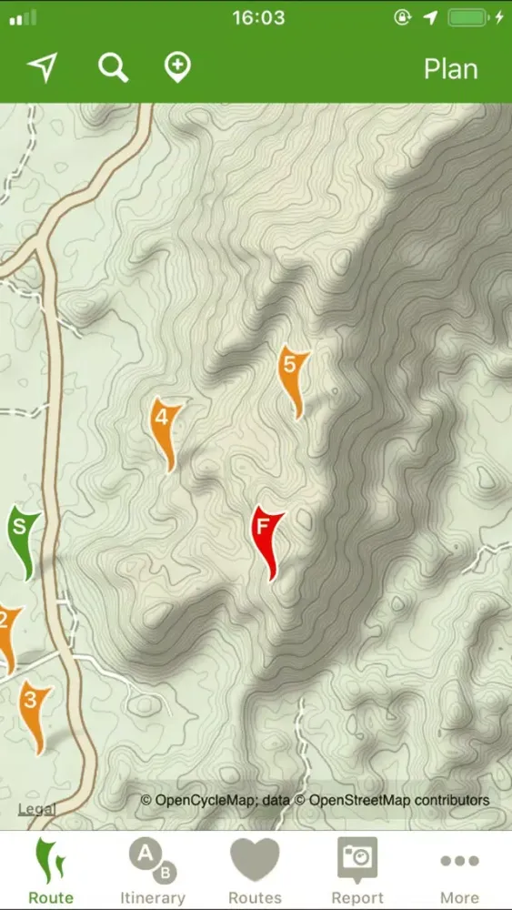 Captures d'écran de Planned tour