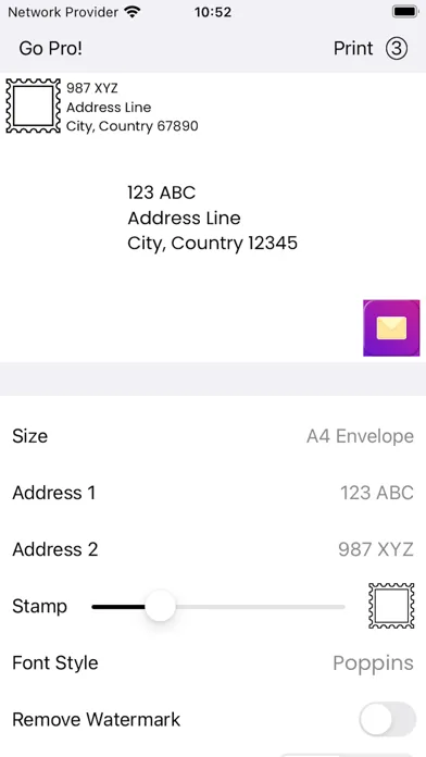Envelope Address Label Maker應用截圖