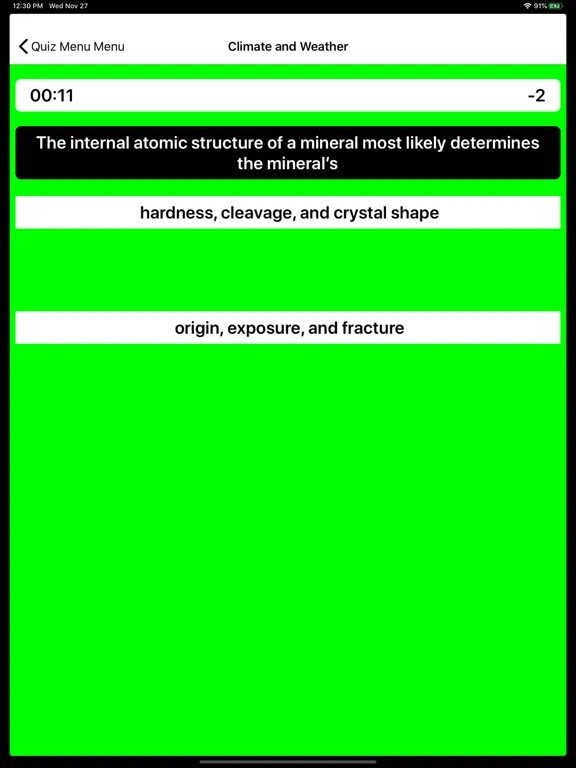 Скриншоты MS Earth Science Prep iPad 