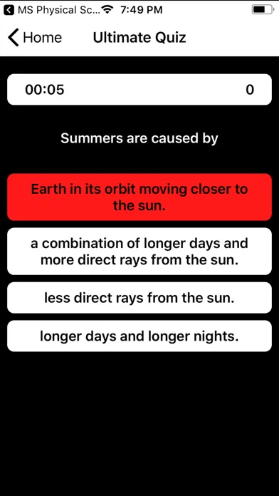 Скриншоты MS Earth Science Prep