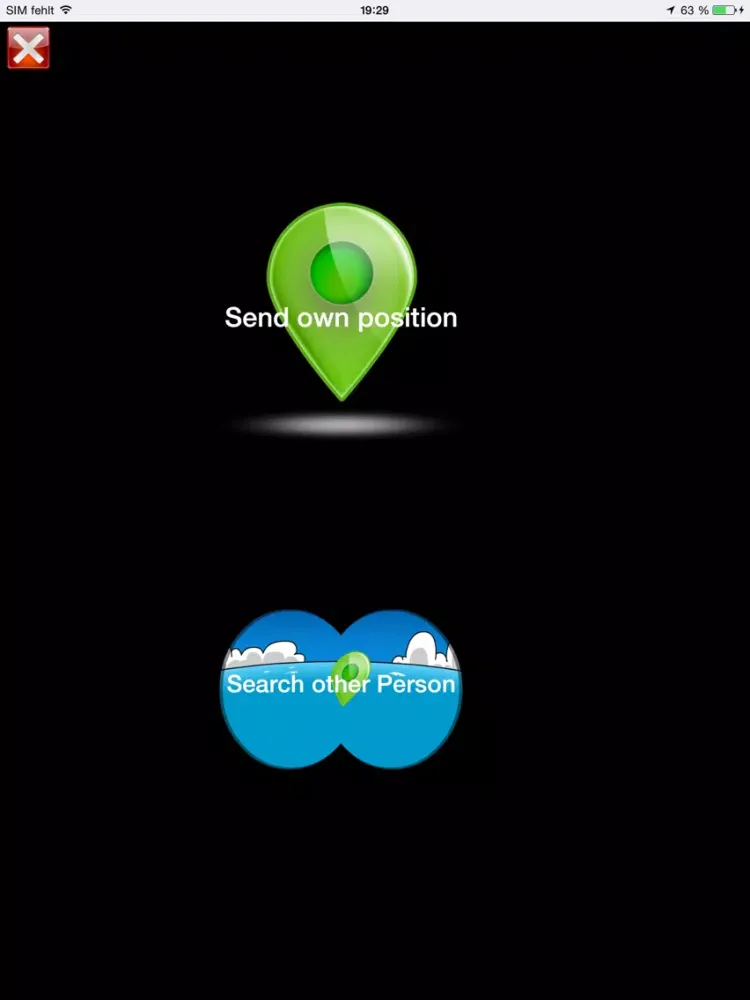 MSim WhereAreYou iPad  Screenshots