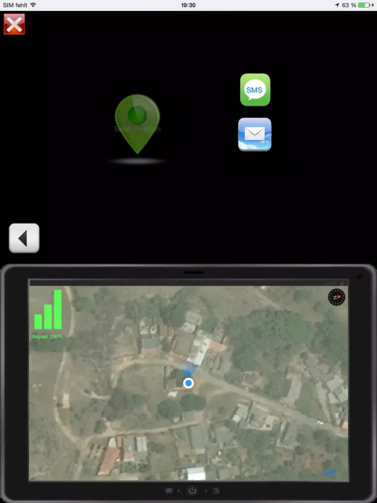 MSim WhereAreYou iPad  Screenshots