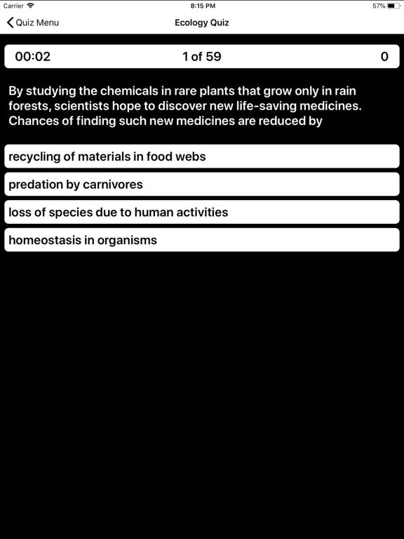 MS Life Science Prep 2022-2023 iPad  Screenshots