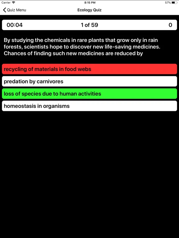 MS Life Science Prep 2022-2023 iPad  Screenshots