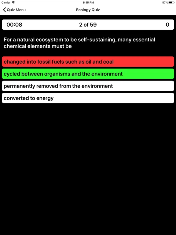 MS Life Science Prep 2022-2023 iPad  Screenshots